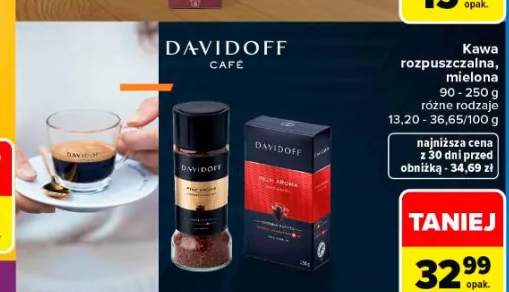 Kawa mielona DAVIDOFF
