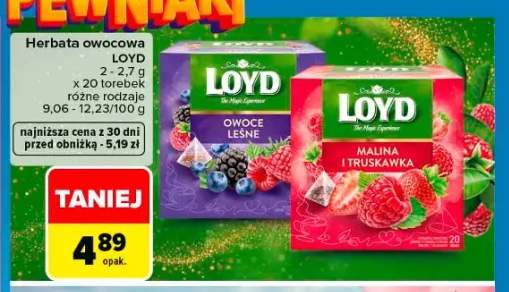 Herbata owocowa LOYD Owoce Leśne