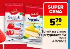 Sernik na zimno do przygotowania Delecta