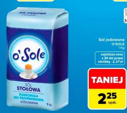 Sól jodowana O'SOLE