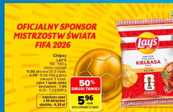 Chipsy Lay's Kiełbasa