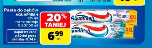 Pasta do zębów Aquafresh Active Fresh XXL