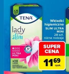 Wkładki higieniczne TENA lady slim ultra mini