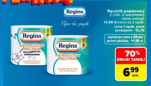 Ręcznik papierowy Regina 2-warstwowy