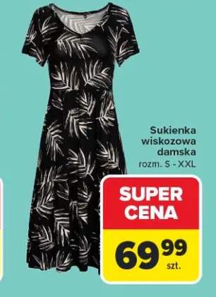 Sukienka wiskozowa damska