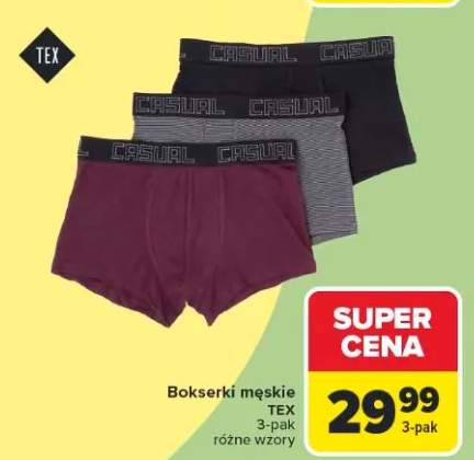 Bokserki męskie TEX 3-pak