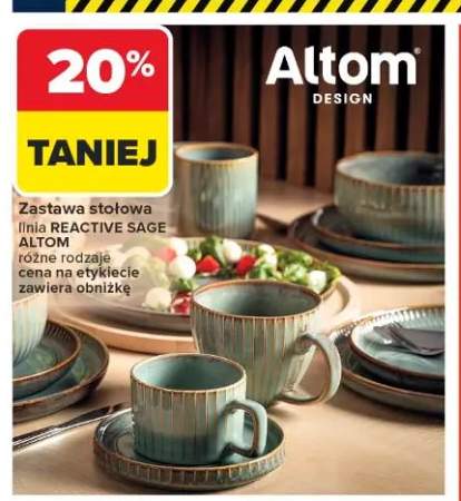 Zastawa stołowa linia REACTIVE SAGE ALTOM