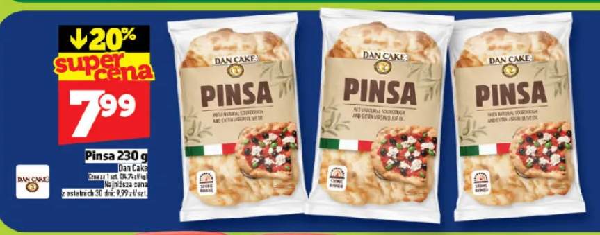Pinsa Dan Cake