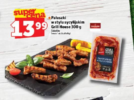 Paluszki w stylu sycylijskim Grill House