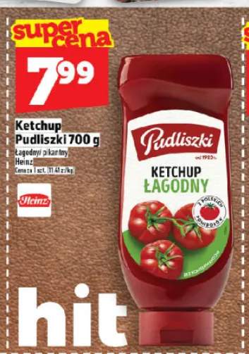 Ketchup łagodny Pudliszki