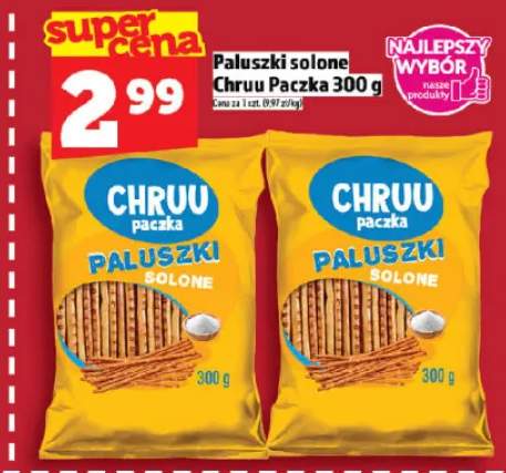 Paluszki solone Chruu Paczka