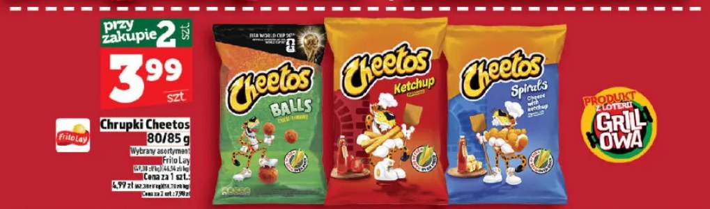 Chrupki Cheetos Balls Frito Lay