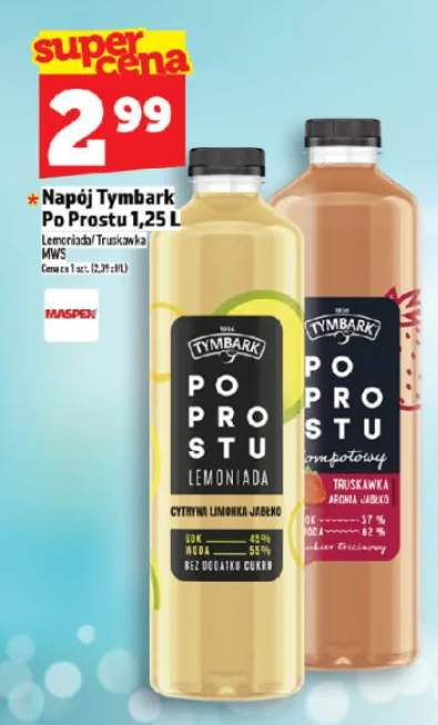 Napój Tymbark Po Prostu Lemoniada