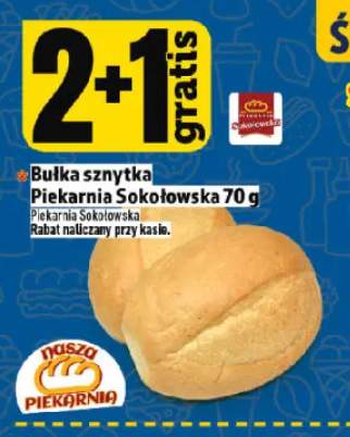 Bułka sznytka Piekarnia Sokołowska
