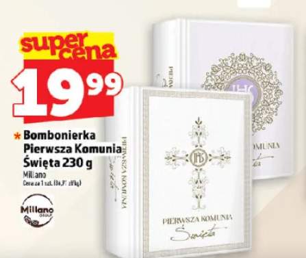 Bombonierka Pierwsza Komunia Święta Millano