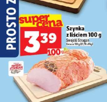 Szynka z liściem Swojski Stragan