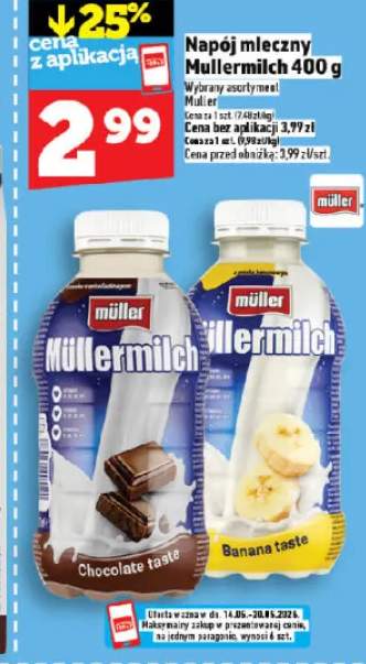 Napój mleczny Mullermilch