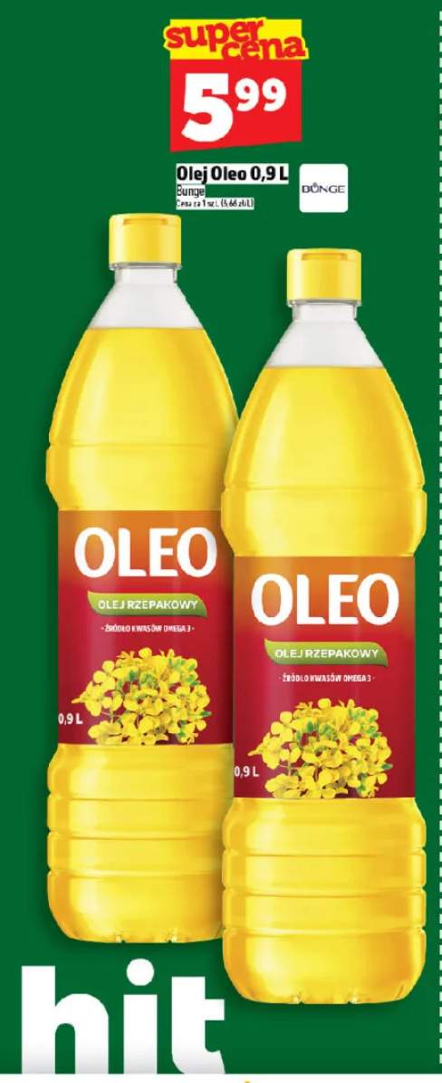Olej rzepakowy Oleo