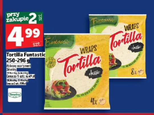 Tortilla Funtastic classic 8x