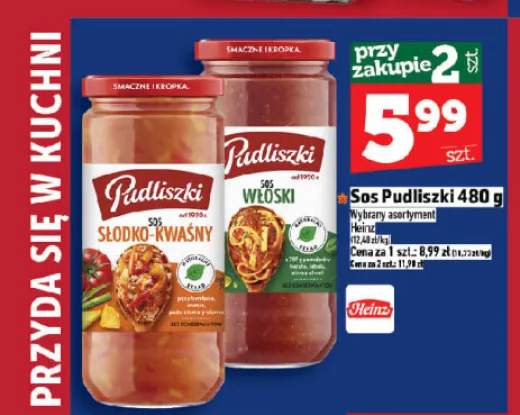 Sos Pudliszki słodko-kwaśny