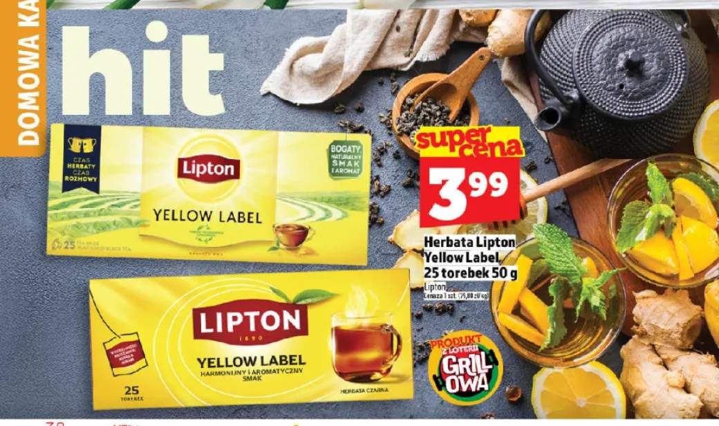 Herbata Lipton Yellow Label 50g