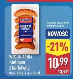Kiełbasa z karkówką Wędliniarnia