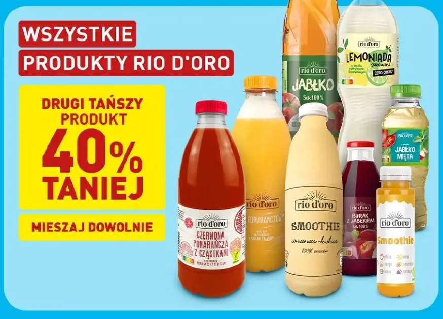 Sok Pomarańczowy 100% Rio D'oro