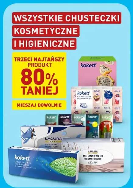 Chusteczki higieniczne Kokett