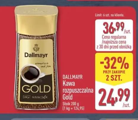 Kawa rozpuszczalna Dallmayr Gold