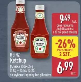 Ketchup Heinz łagodny