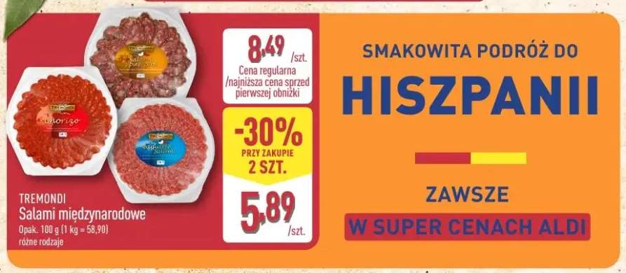 Salami międzynarodowe z pieprzem Tremondi