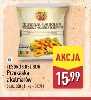 Przekąska z kalmarów Tesoros del Sur