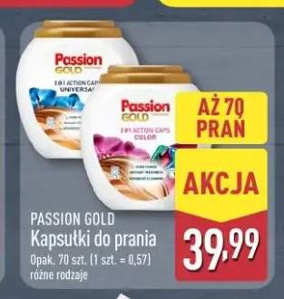 Kapsułki do prania PASSION GOLD Universal