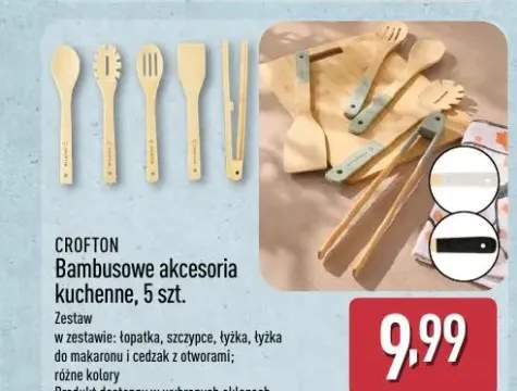 Bambusowe akcesoria kuchenne CROFTON 5szt.