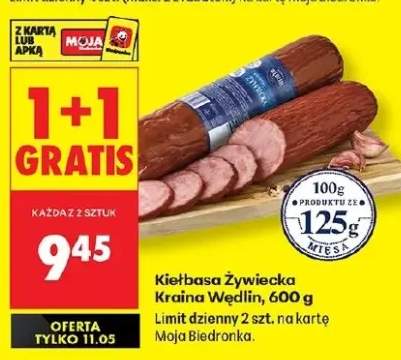 Kiełbasa Żywiecka Kraina Wędlin