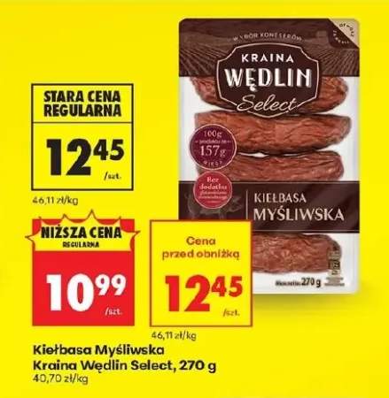 Kiełbasa Myśliwska Kraina Wędlin Select