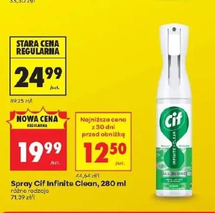 Spray Cif Infinite Clean