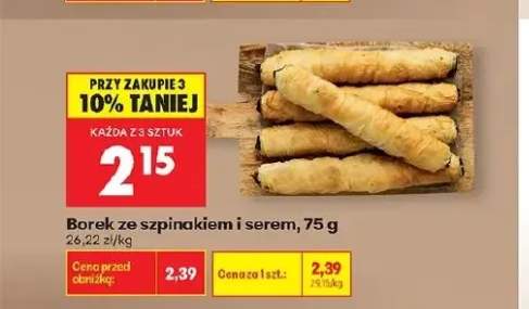 Borek ze szpinakiem i serem