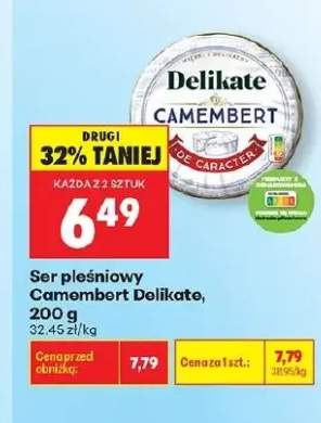 Ser pleśniowy Camembert Delikate