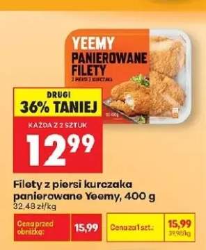 Filety z piersi kurczaka panierowane Yeemy