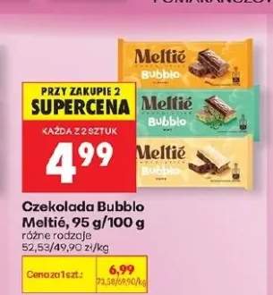 Czekolada Bubblo Meltié