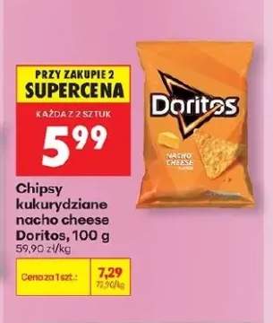 Chipsy kukurydziane nacho cheese Doritos