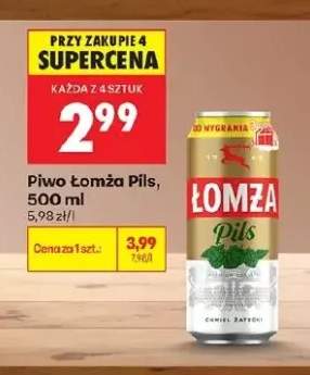 Piwo Łomża Pils