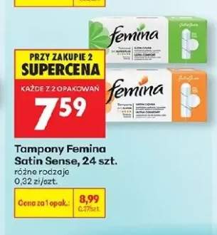 Tampony Femina Satin Sense 24szt.