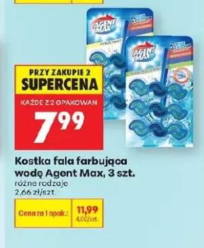 Kostka fala farbująca wodę Agent Max