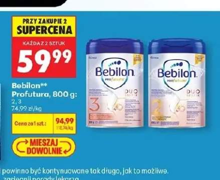 Mleko modyfikowane Bebilon Profutura 2 800g