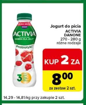 Jogurt do picia ACTIVIA DANONE