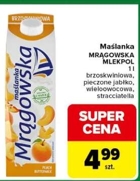 Maślanka MRĄGOWSKA MLEKPOL pieczone jabłko