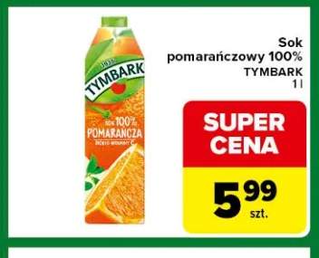 Sok pomarańczowy 100% Tymbark