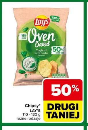 Chipsy Lay's Oven Baked Yoghurt with herbs 110-130g